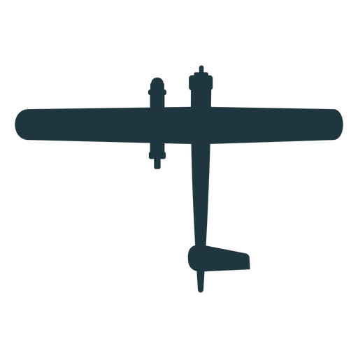 Download Basic military aircraft silhouette - Transparent PNG & SVG ...