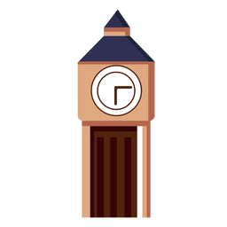 Big Ben Glockenturm Ikone PNG-Design
