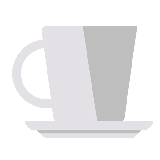English tea cup icon PNG Design