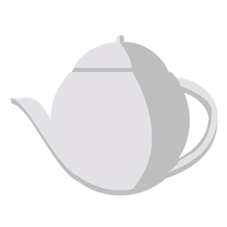 English tea pot icon PNG Design