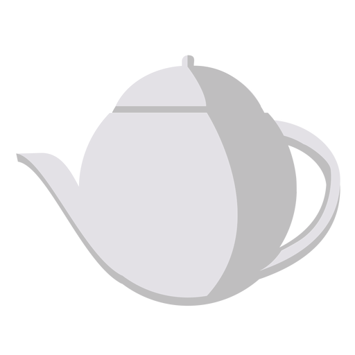 English tea pot icon PNG Design