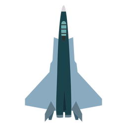 Kampfjet Flugzeug Symbol PNG-Design