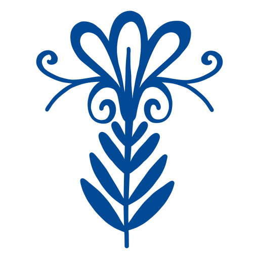 Flower Scandinavian Ornament Transparent Png Svg Vector File