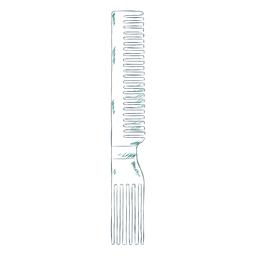 Greifer Kamm Hand gezeichnet PNG-Design