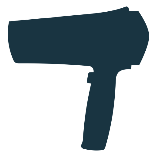 Hair dryer silhouette PNG Design