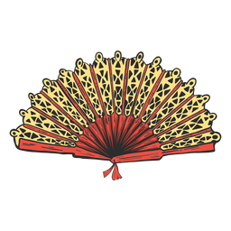 Hand Fan Hand Drawn Transparent Png Svg Vector File
