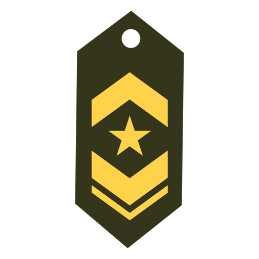 Ícone de posto militar de tenente comandante Desenho PNG
