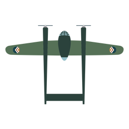 Elemento de design de aeronave militar Desenho PNG