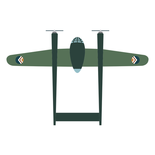 Elemento de design de aeronave militar Desenho PNG