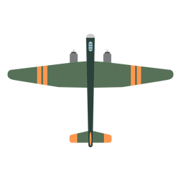 Elemento de avión militar Diseño PNG