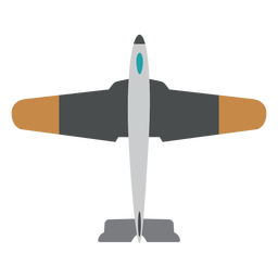 Military airplane aircraft icon PNG Design