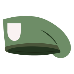 Militärische Baskenmütze PNG-Design