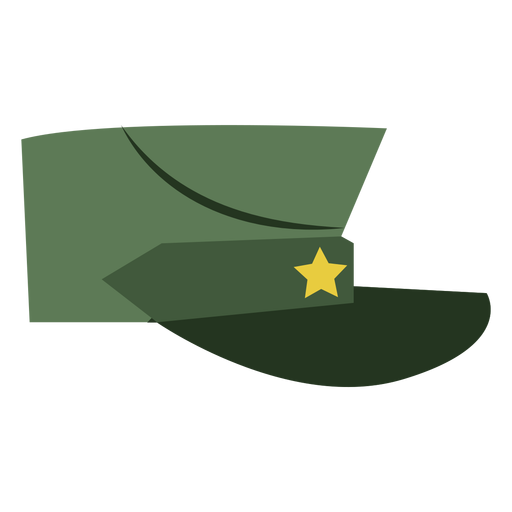 Boné militar Desenho PNG