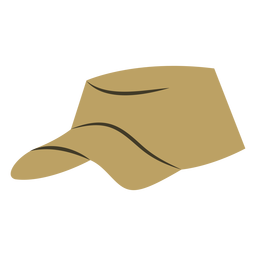 Military patrol cap PNG Design Transparent PNG