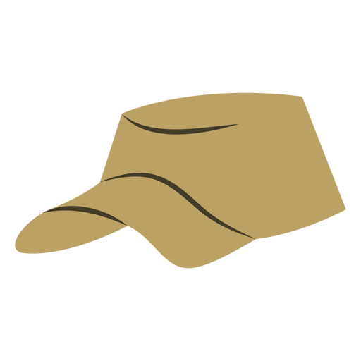 Military patrol cap PNG Design