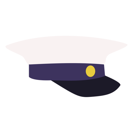 Gorra militar con visera Diseño PNG