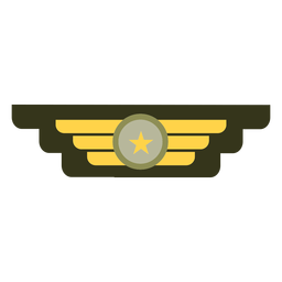 Symbol für militärische Rangabzeichen Transparent PNG