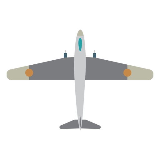 Military warplane aircraft icon PNG Design