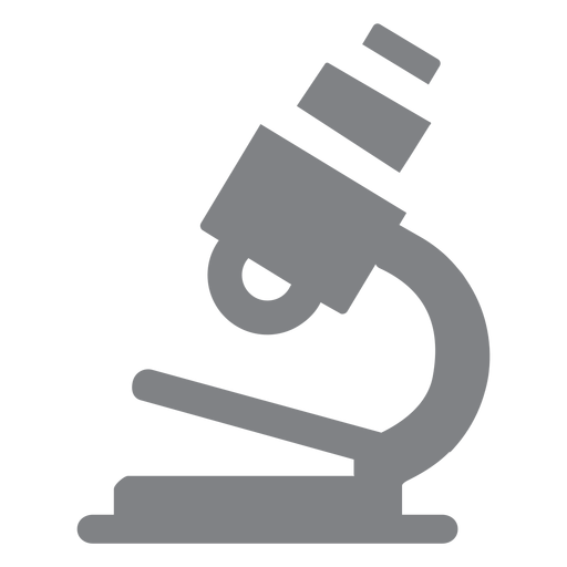School microscope flat icon school PNG Design