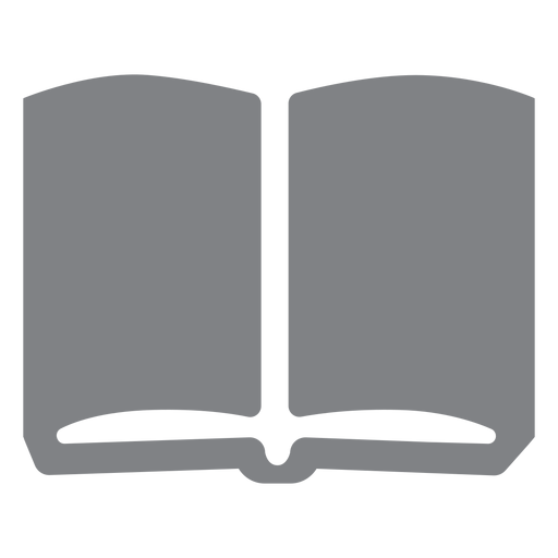 Icono plano de libro escolar Diseño PNG