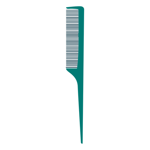 Icono de peine de cola Diseño PNG