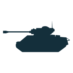 Tank Fighting Vehicle Silhouette PNG & SVG Design For T-Shirts