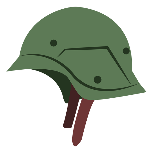 Vintage combat helmet PNG Design