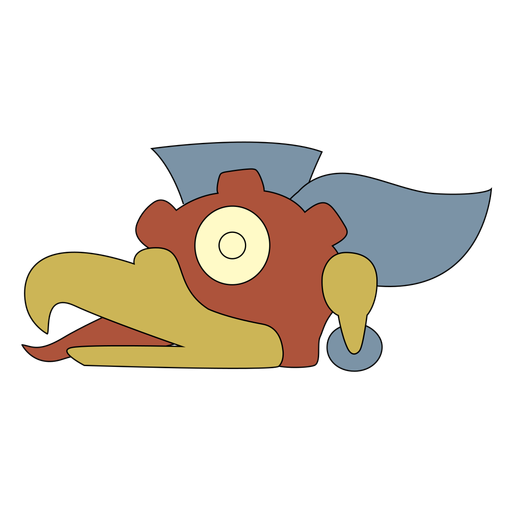 Vulture aztec sign PNG Design
