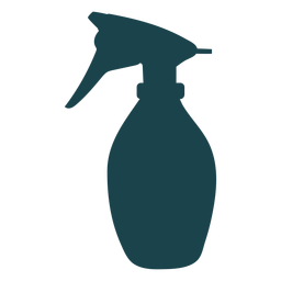 Silhueta de garrafa de spray de água Desenho PNG