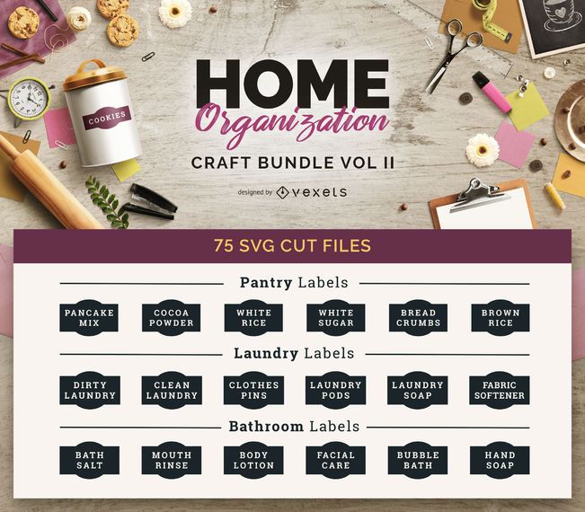 Inicio Organización Craft Bundle Vol II Inicio Organización Craft Bundle Vol II