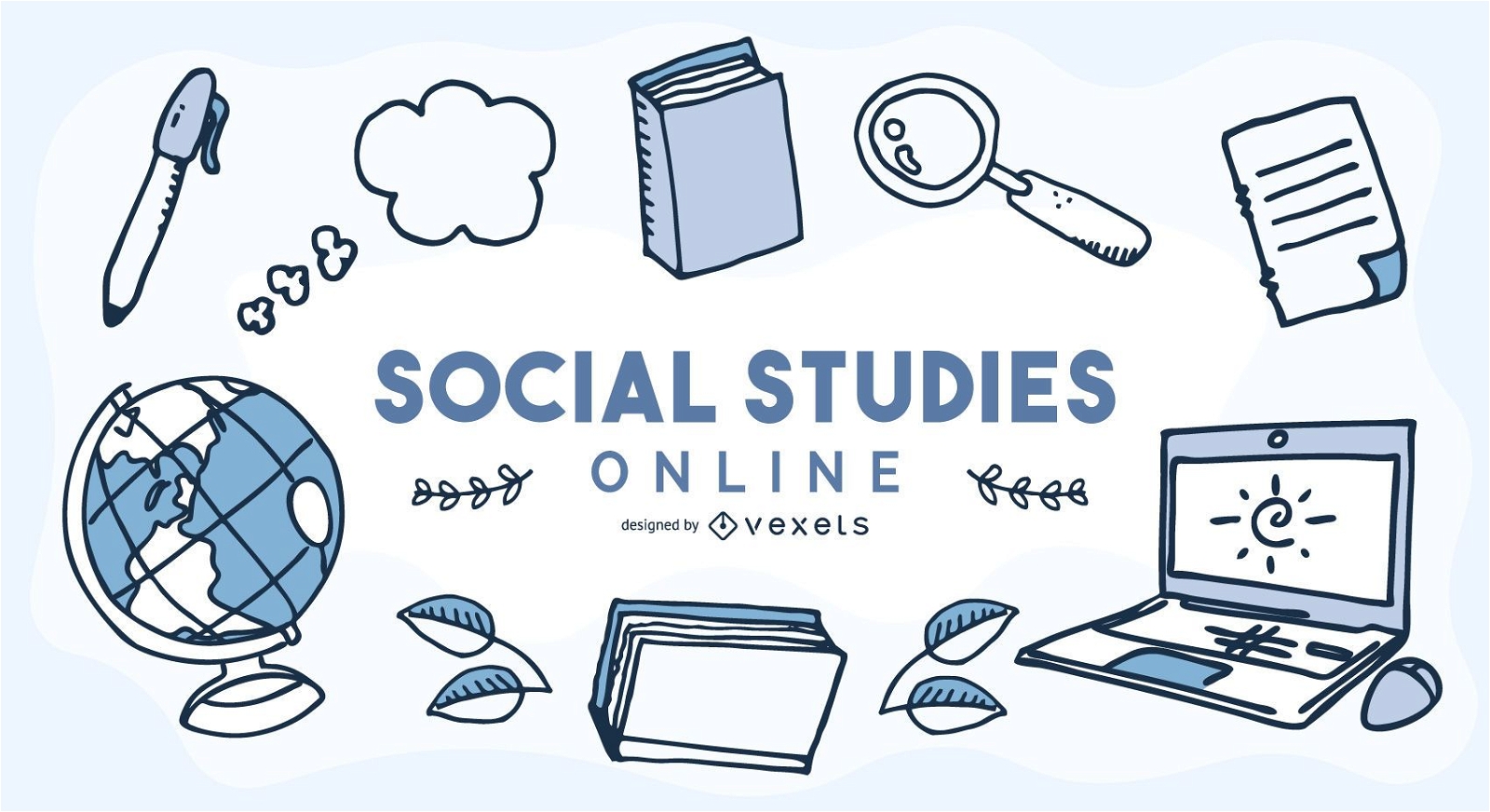 Capa de Educação Online de Estudos Sociais