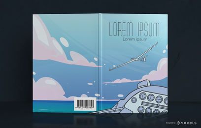 Glider Plane Book Cover Design Glider Plane Book Cover Design
