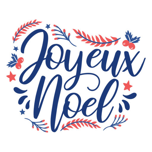 Christmas lettering cute PNG Design