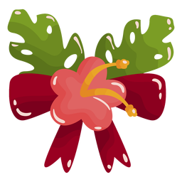 Christmas ornament tropics PNG Design