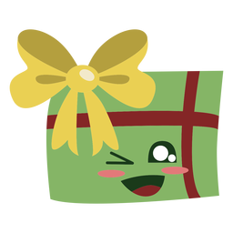 Linda caja de regalo Diseño PNG