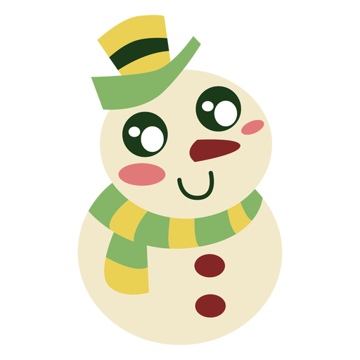 Cute Snowman Element Transparent Png Svg Vector File