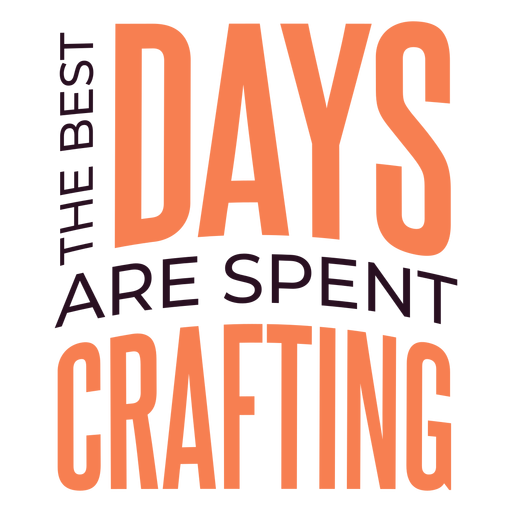 Days spent crafting lettering