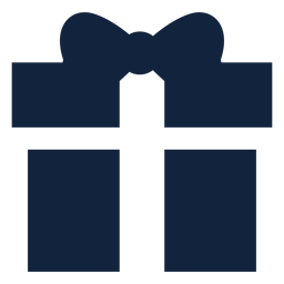 Caixa de presente azul Desenho PNG