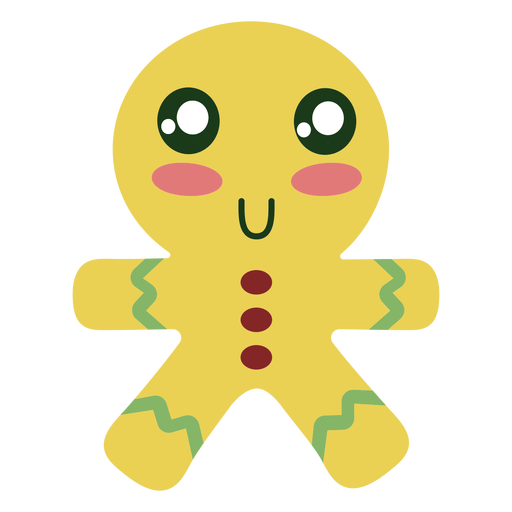 Gingerbread cookie element