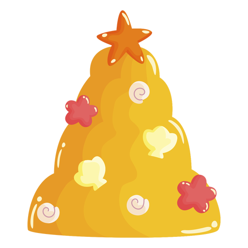 Jelly christmas tree PNG Design