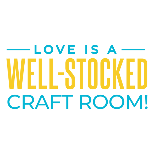 Download Love craft room lettering - Transparent PNG & SVG vector file