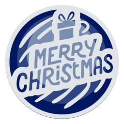 Frohe Weihnachten Scherenschnitt PNG-Design