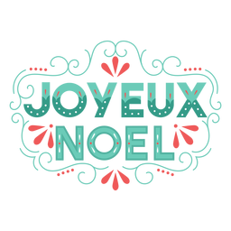 Noel christmas lettering PNG Design Transparent PNG