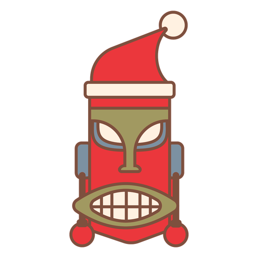 Ícone do Papai Noel trópico Desenho PNG