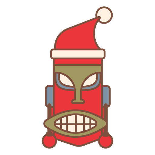 ?cone do Papai Noel tr?pico Desenho PNG