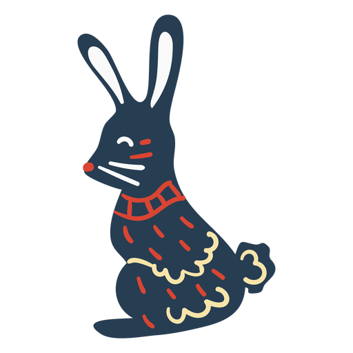 Scandinavian cute bunny