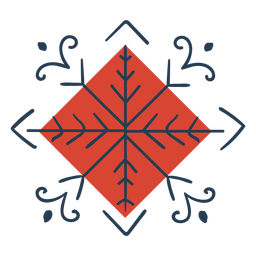 Scandinavian cute pattern PNG Design