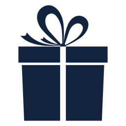 Einfache Blaue Geschenkbox Transparente Png Svg Vektor