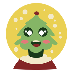 Snow globe cute PNG Design