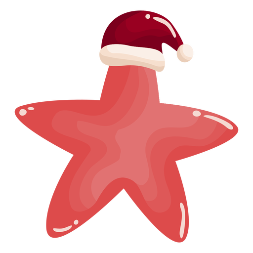 Star cool christmas Diseño PNG